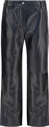 Magda Butrym Leather Womens Pants