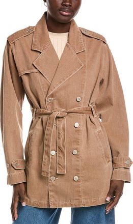 Triarchy Nicola Cropped Trench Coat