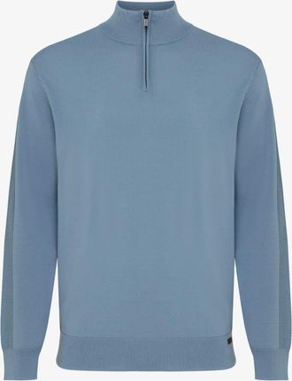 Genti Cool Dry Turtle Zip | Lichtblauw