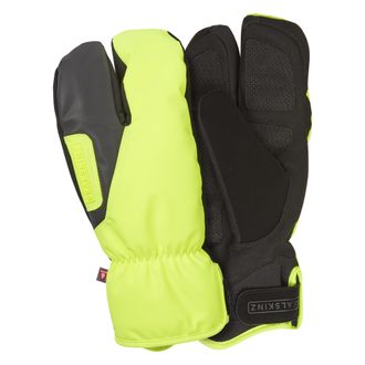 Sealskinz Sealskinz Unisex Waterproof Extreme Cold Weather Cycle Split Finger Glove for Men and Women - Yellow - Size X-Large