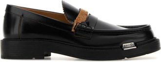 Maison Margiela Black Leather Loafers