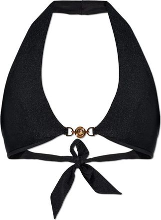 Versace Bikini Top - Dames - Bikinis - Zwart - L - Polyester - Badmode