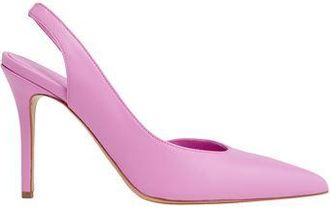 8 by YOOX LEATHER SLING BACK PUMPS