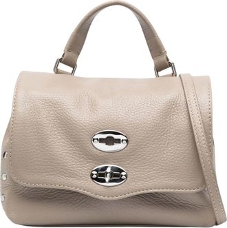 Zanellato Grained Leather Tote Bag