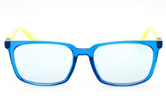 Guess GU8294 Rectangular Sunglasses - Blue