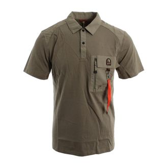 Parajumpers Polo Shirts, male, Green, Size: XS Rescue 0225 Polo