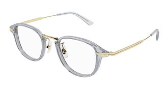 Montblanc Demo Oval Mens Eyeglasses MB0336O 003 48