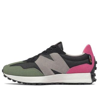 New Balance 327 Black Pink Green MS327WR1