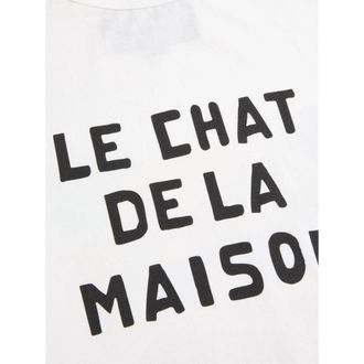 Valentino Playful Cat-Print T-Shirt - White