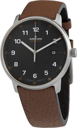 Junghans Form A Titan Automatic Matte Black Dial Mens Watch 027/2002.00