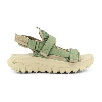 Moncler Flat Sandals, male, Green, Size: 10 US Flat Sandals