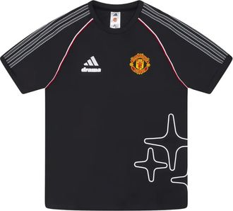 adidas x United Black Tee T-shirt - Zwart
