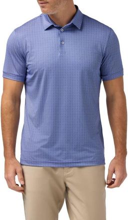 Mizzen+Main Versa Trim Fit Performance Golf Polo in Cobalt Tee Time at Nordstrom, Size Xx-Large