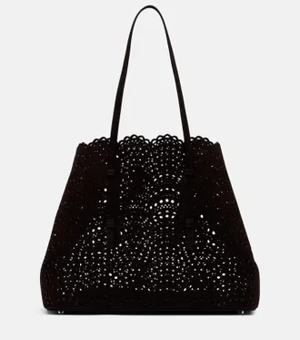 Alaia Ala&iuml;a Bolso Mina 37 Large de piel