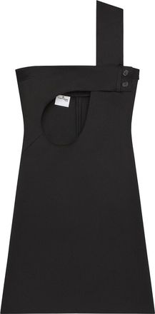 Courr&egrave;ges Cut-Out Mini Dress