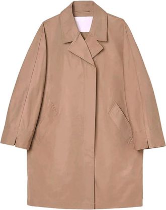 OOF Wear Jassen, Dames, Beige, M, Polyester, Klassieke Trenchcoat