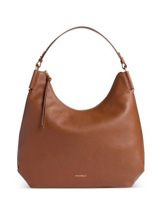 Coccinelle Borsa a spalla Rebekka con zip - Marrone