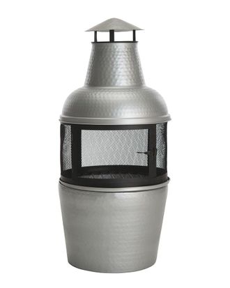 Safavieh Cartagena Silver Fire Pit