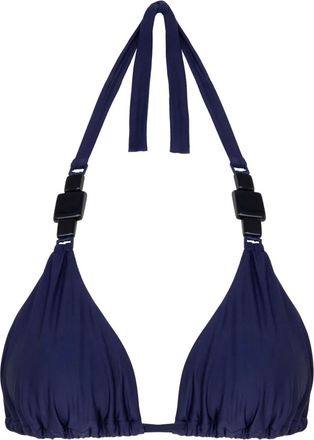Lenny Niemeyer halter-neck buckle bikini top - Blue