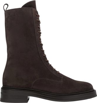 Estro & Luminara Hoge Enkel Laarzen - Dames - Veterlaarzen - Bruin - 38 EU - Schoenen