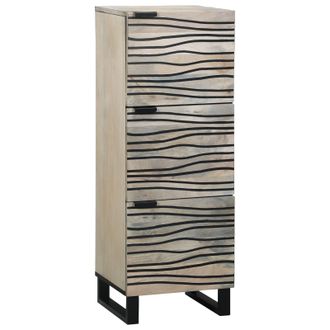 Berkfield Home Media Storage Cabinets & Racks with Storage with Door White & Black