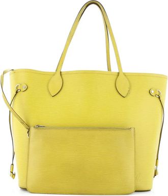 Louis Vuitton Neverfull Epi leren MM shopper - Geel