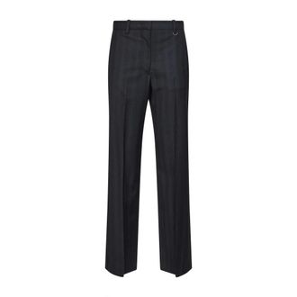 Isabel Marant Noanda Trousers - female - Marant &eacute;toile - Wide Trousers - Gray - XS - Trousers