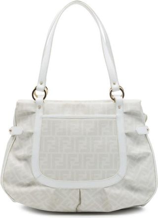 Fendi Pre-owned Fendi Large Zucca Spalmati Chef Shopper Tote Ladies 4T9Y01VCC01ITE03