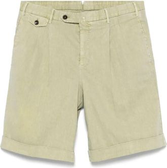 Pantaloni Torino Pleat-Detail Shorts Clothing