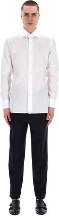 Ermenegildo Zegna Trofeo Knitted Cotton Shirt