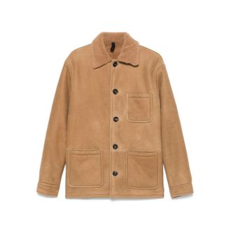 Tagliatore Shearling-collar Jacket