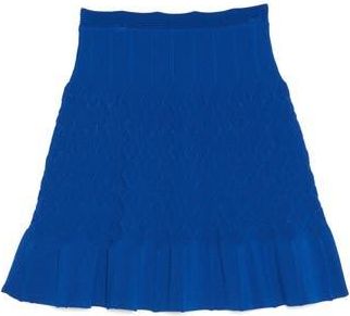 Sandro Gregoria Knit Miniskirt in Bleu Egyptien at Nordstrom Rack, Size 3 (Fits Like 8 Us)
