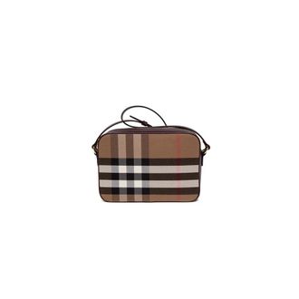 Burberry Large Camera Mix House Check - Dames - Tassen - Veelkleurig - Maat: ONE Size Leer