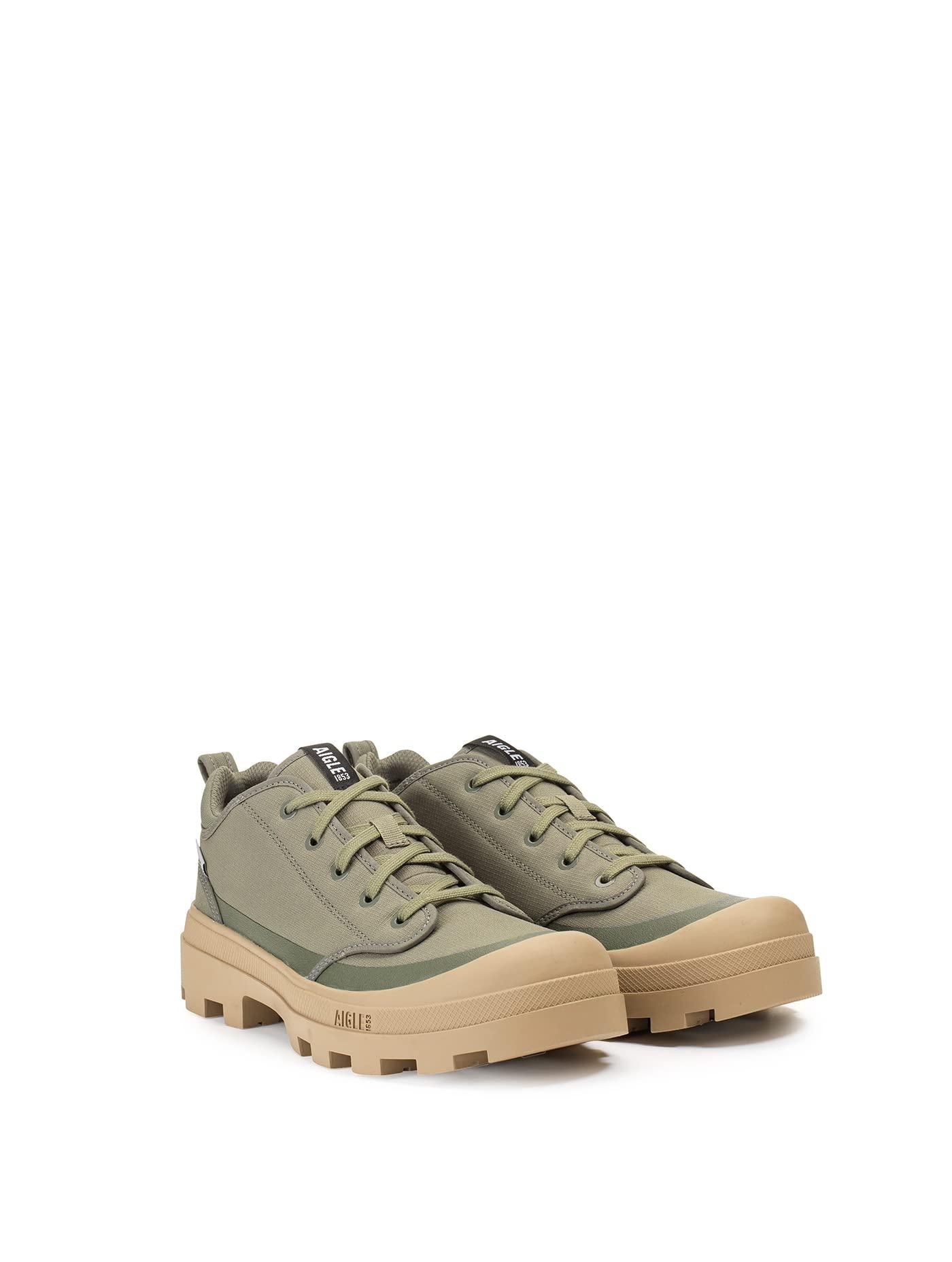 Aigle Herren Tenere Hike Low Wanderstiefel, 0148 Gray Green, 44 EU