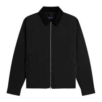 Fred Perry Uomo, Giacche, Nero, XL, new