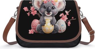 Generic Easter Koala (1) Crossbody Bags for Women Shoulder Messenger Bag Purse Handbags