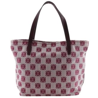 Loewe Bolso Tote Pre-owned - Pre-owned - Mujer - Rojo - ONE SIZE