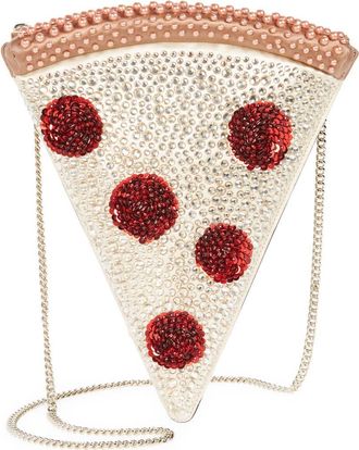 Kate Spade New York slice 3d pizza crossbody bag in Tan Multi at Nordstrom