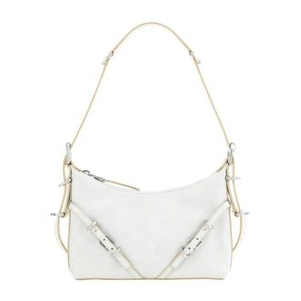 Givenchy Shoulder Bags, female, White, Size: ONE SIZE White Shoulder Bag Versace Voyou Mini