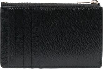 Furla Camelia M Zipped Card Case - Dames - Portefeuilles - Zwart - ONE Size - Leer - Accessoires