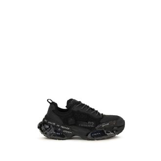 Dsquared2 Black Polyester Athletic Mens Sneakers