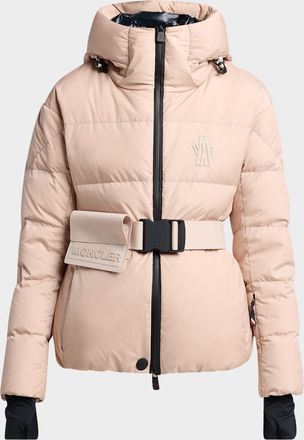 Moncler Bouquetin Hooded Down Ski Jacket