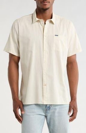 Barbour Pigment Dyed Cotton Button-Up Shirt in Oatmeal at Nordstrom Rack, Size Xx-Large