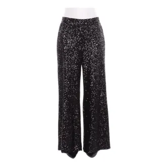 Manila Grace Mujer, Pantalones, Negro, Talla: L