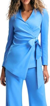 Isaac Mizrahi New York Wrap Blazer in French Blue at Nordstrom Rack, Size Xx-Large