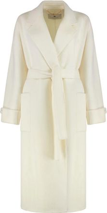 Elisabetta Franchi Mujer, Abrigos, Blanco, Talla: XS