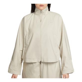 Nike (WMNS) Nike Sportswear Windbreaker Jacket Loose Fit Asia Sizing Light Bone Heather IF5452-072