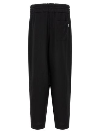 Ami Virgin Wool Serge Trousers - Black