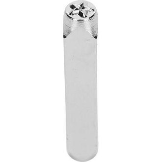 OEM Punz&oacute;n De Corte De Metal De 6 Mm (1/4) Para Joyer&iacute;a, Grabado Artesanal Y Proyectos De Bricolaje - Dise&ntilde;o De Estrella De Cinco Puntas
