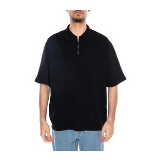 Edwin Polo Rick - Heren - Polos - Zwart - XL - Katoen - Tops